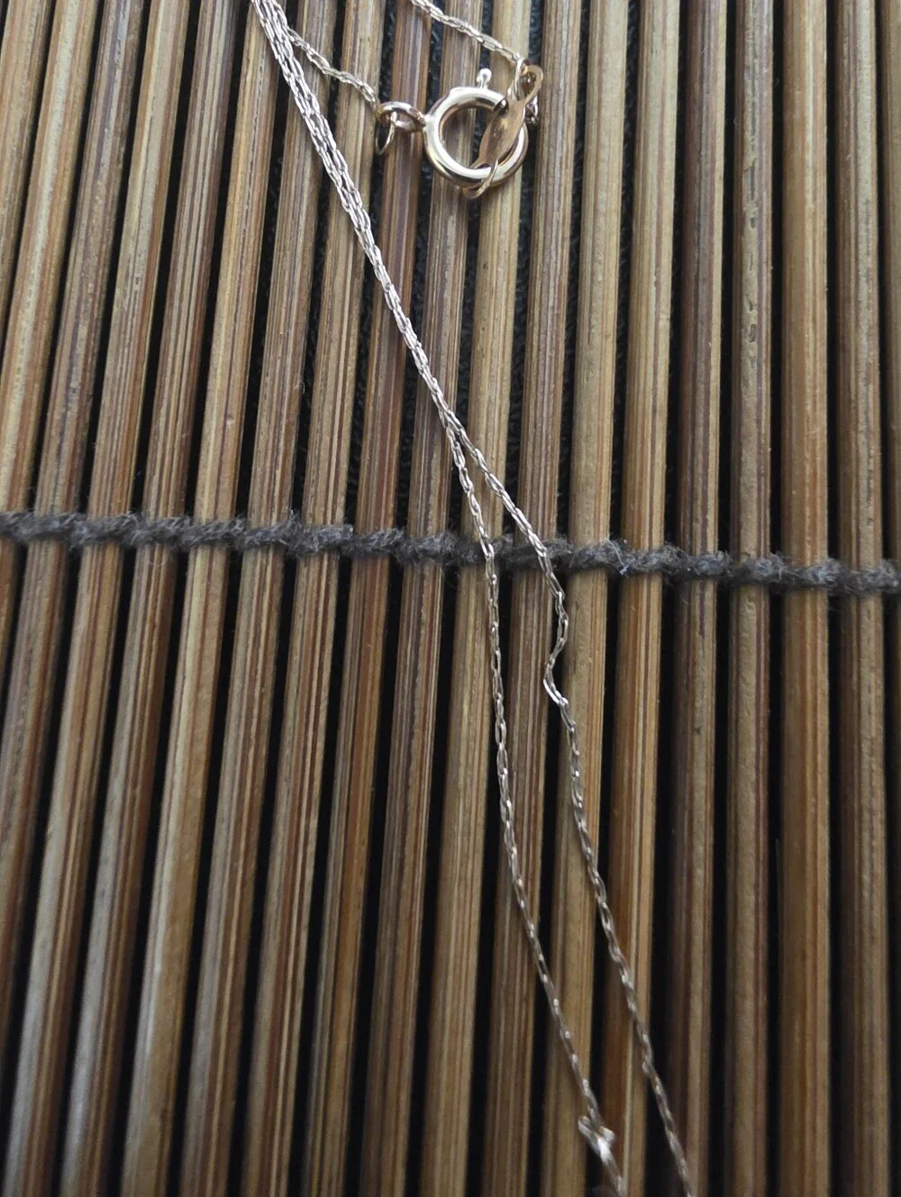 10k Diamond Heart Rose Gold Necklace (Vintage)